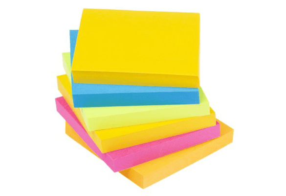 Porta post it personalizzato con 350 memo adesivi, stampa quadricromia